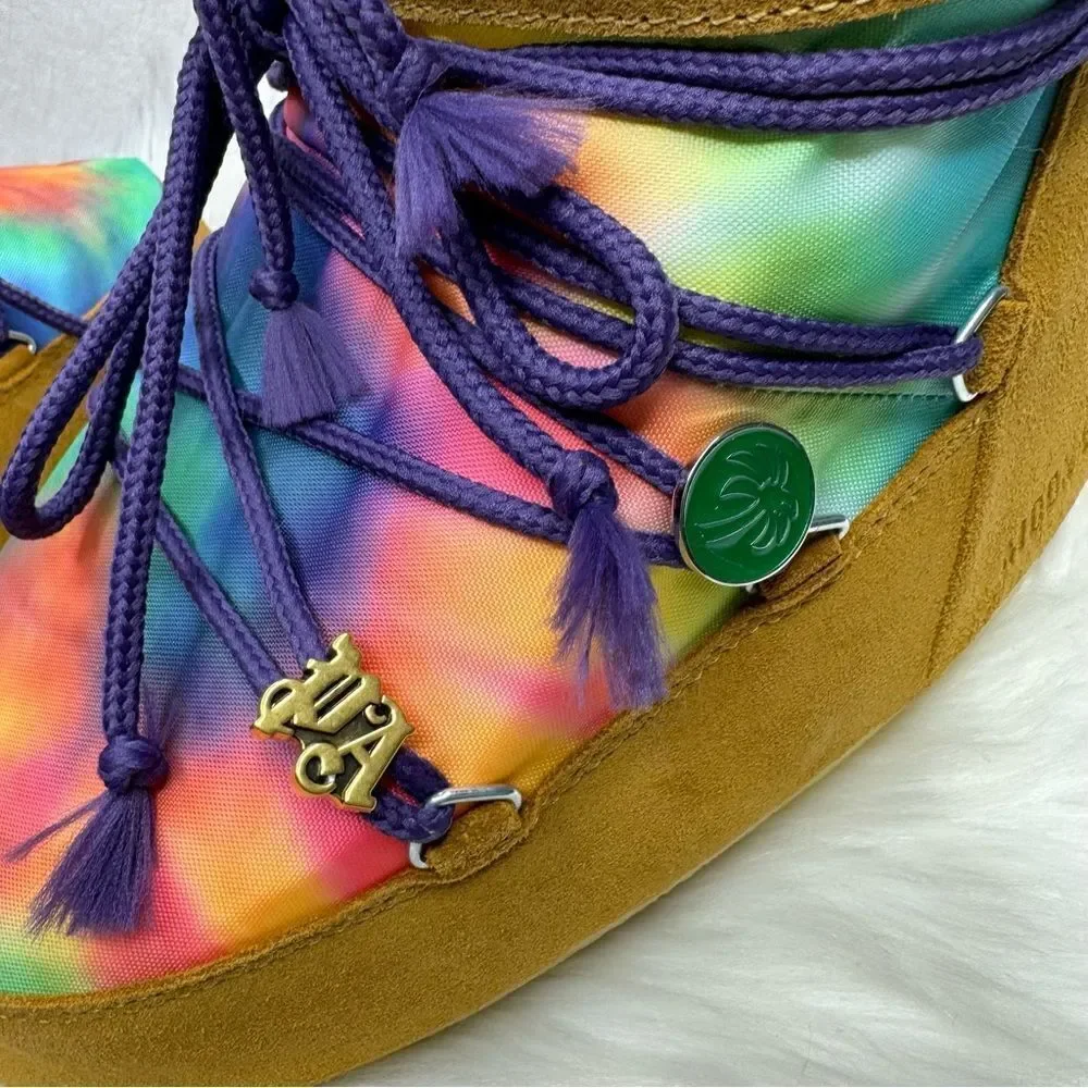 Palm Angel Icon Low Tie Dye Suede Moon Boot - Picture 6 of 10